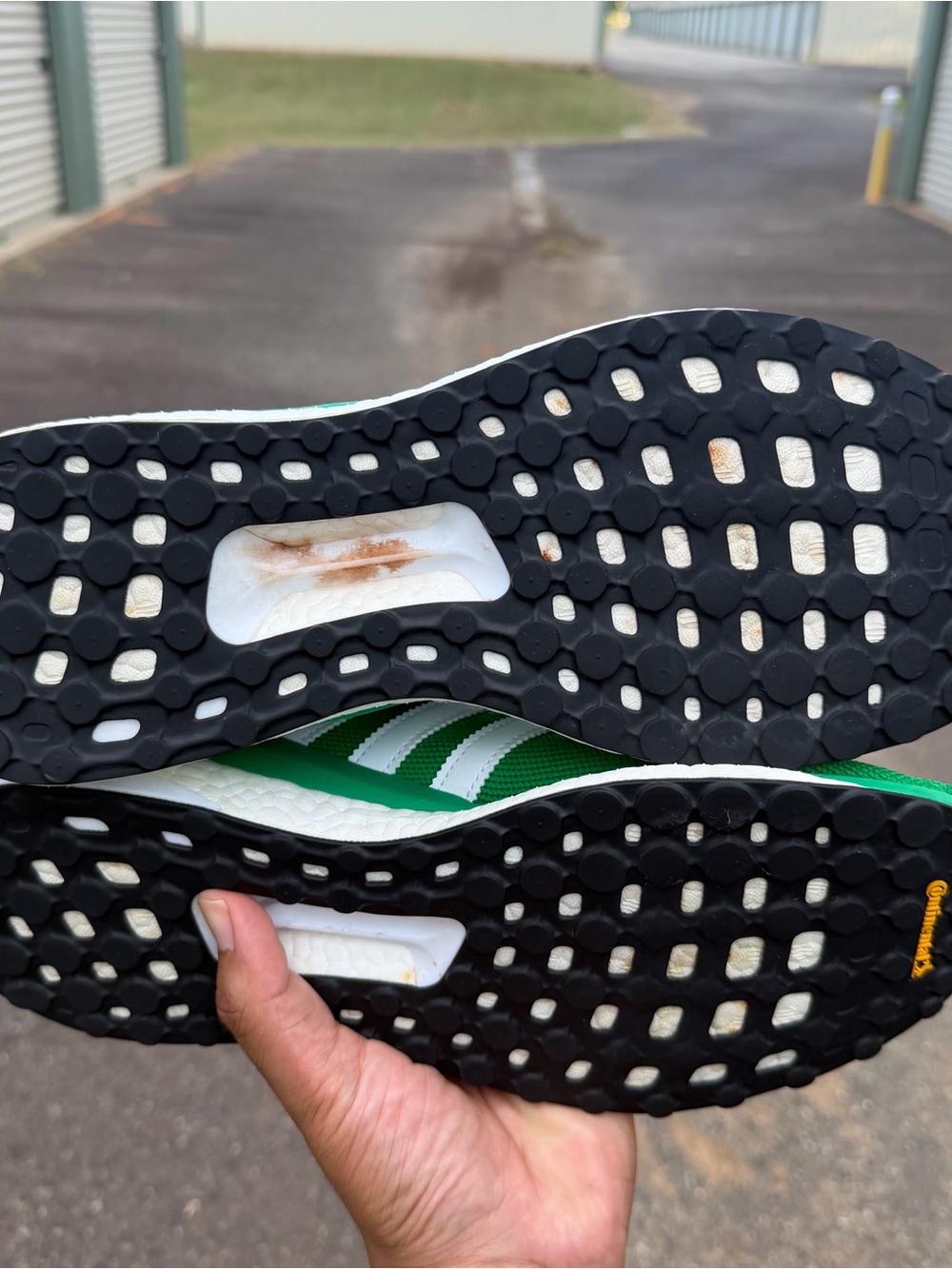 Human Made x adidas Tokio Solar Green FZ0550 Size 12 - Picture 6 of 8